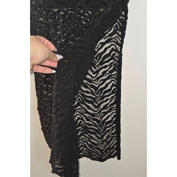 Victoria's Secret Size XS Lace Dress Lingerie Long High Slit - Picture 3 of 6